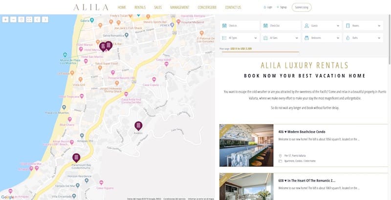 Chriz Marshall-Web Design-Alila Luxury Rentals